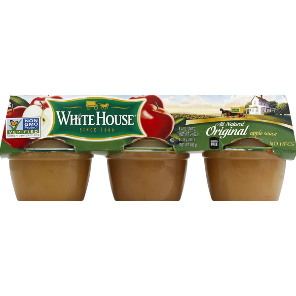 Canned Fruit & Applesauce White House Apple Sauce, Original hero