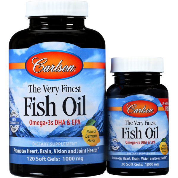 Vitamins & Supplements Carlson The Very Finest Fish Oil hero