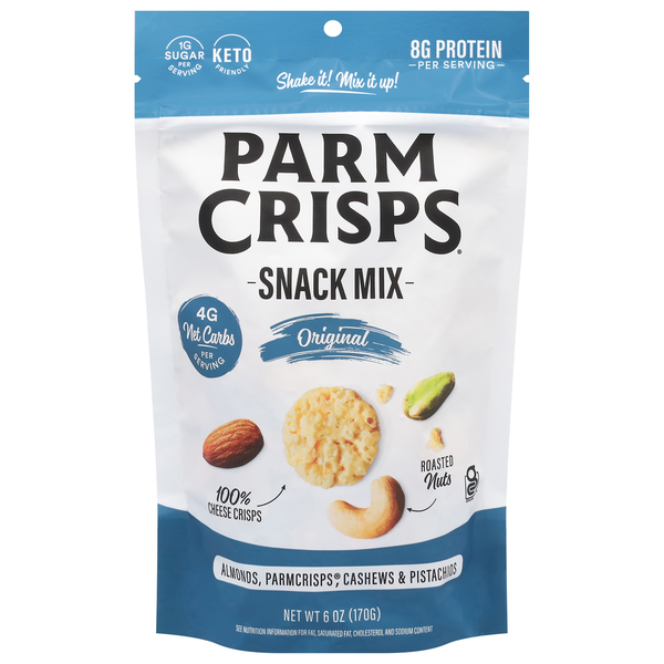 Chips & Pretzels ParmCrisps Snack Mix, Original hero