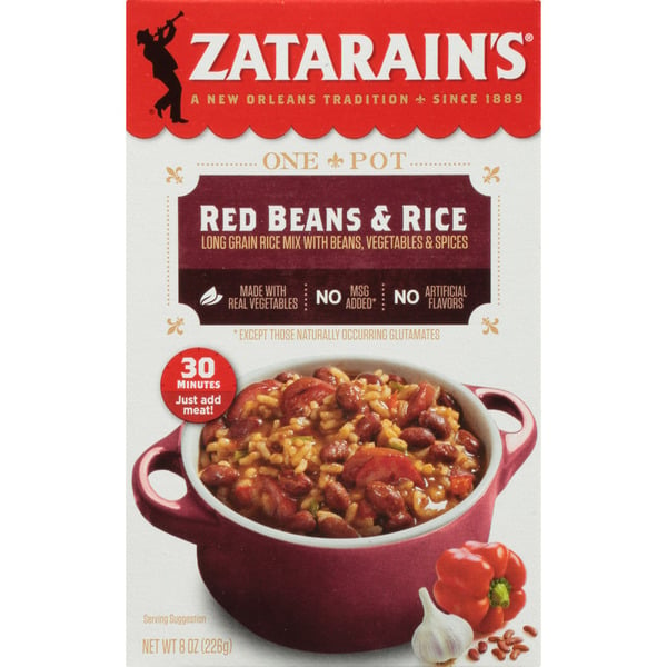 Boxed Meals & Side Dishes Zatarain's Red Beans & Rice Dinner Mix hero