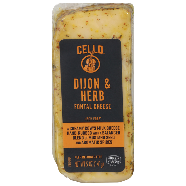 Specialty Cheeses Cello Cheese, Fontal, Dijon & Herb hero