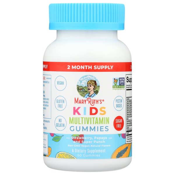 Vitamins & Supplements Maryruth's Sugar Free Kids Multivitamin Gummies hero