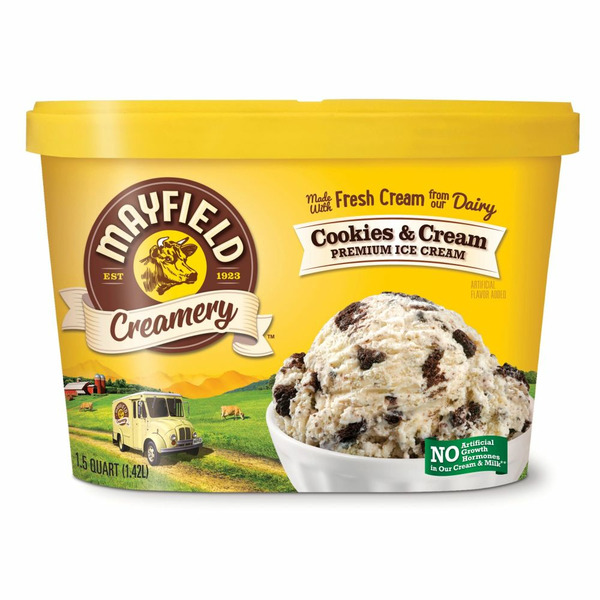 Ice Cream & Ice Mayfield Dairy Farms Cookies and Cream Ice Cream hero