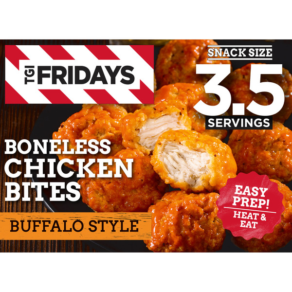 Frozen Foods TGI Fridays Buffalo Style Boneless Chicken Bites Frozen Snacks hero