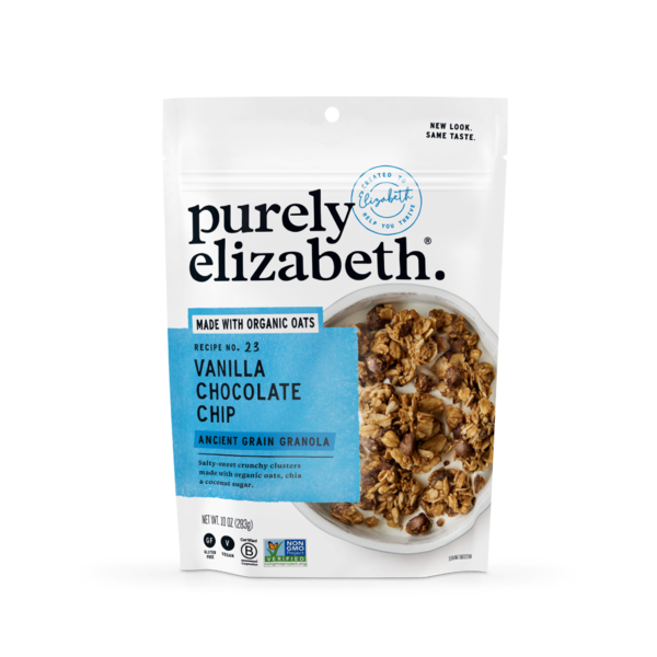 Cereal Purely Elizabeth Vanilla Chocolate Chip, Ancient Grain Granola hero