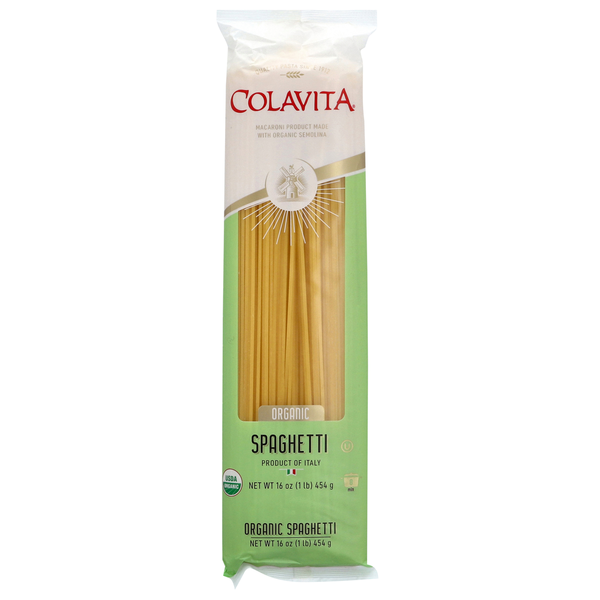 Dry Pasta Colavita Organic Spaghetti Pasta hero