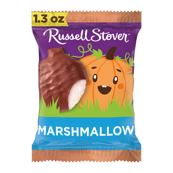 Russell Stover Halloween Milk Chocolate Marshmallow Pumpkin hero