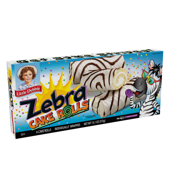 Breakfast Breads, Donuts & More Little Debbie ZEBRA ® Cake Rolls hero