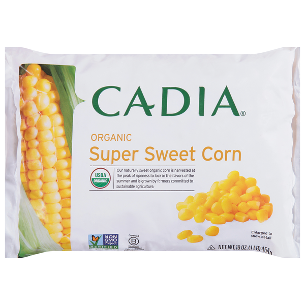 Frozen Produce CADIA Corn, Organic, Super Sweet hero