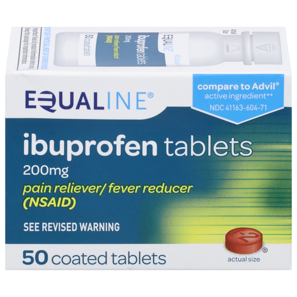 Muscles, Joints & Pain Relief Equaline Ibuprofen, 200 mg hero