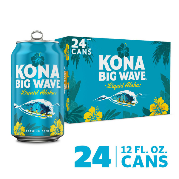 Kona Big Wave Big Wave Golden Ale Beer Cans hero