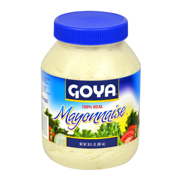 Condiments Goya Mayonnaise hero