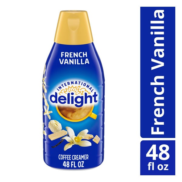 Cream International Delight French Vanilla Gourmet Coffee Creamer hero