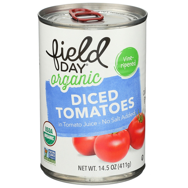 Canned & Jarred Vegetables FIELD DAY Tomatoes, Organic, Diced hero