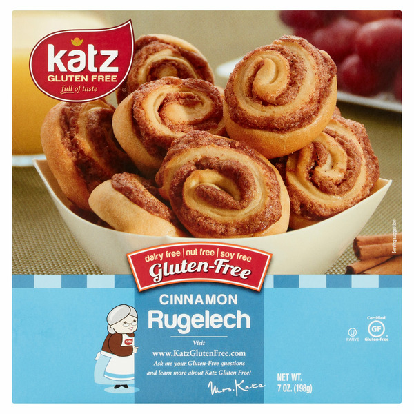 Bakery Desserts Katz Gluten-free Cinnamon Rugelech hero