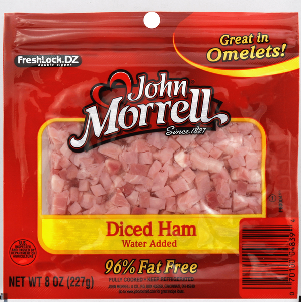 Lunch Meat John Morrell Diced Ham hero