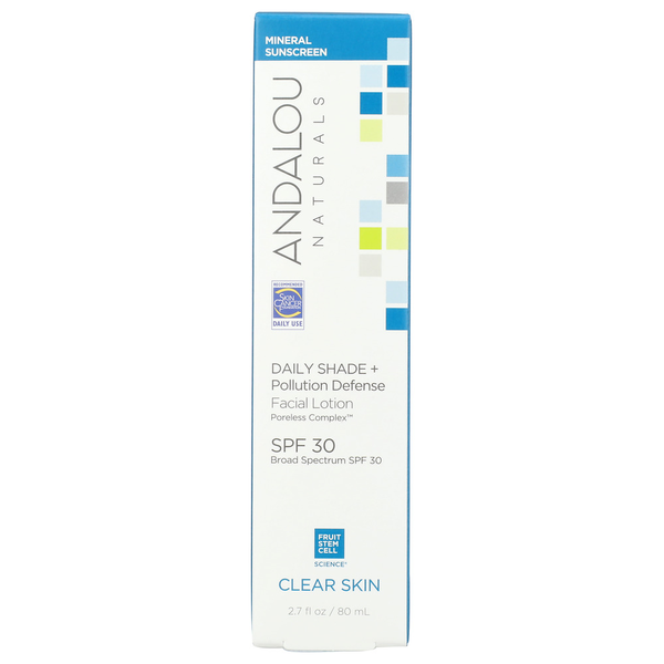 Facial Care Andalou Naturals Clear Skin Daily Shade + Pollution Defense Spf 30 hero