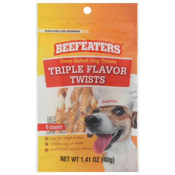 Shoppers Beefeaters Dog Treats Oven Baked Triple Flavor Twists Same Day Delivery or Pickup Shoppers