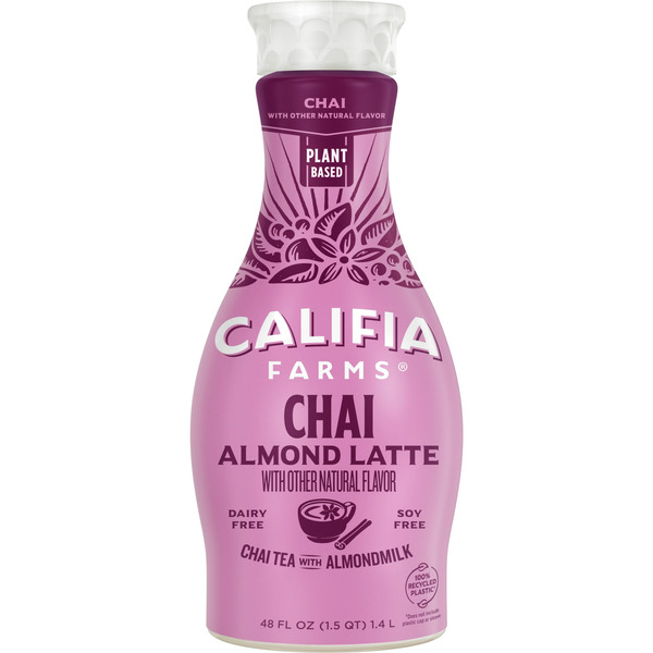 Califia Farms Chai Tea Almond Milk Latte hero