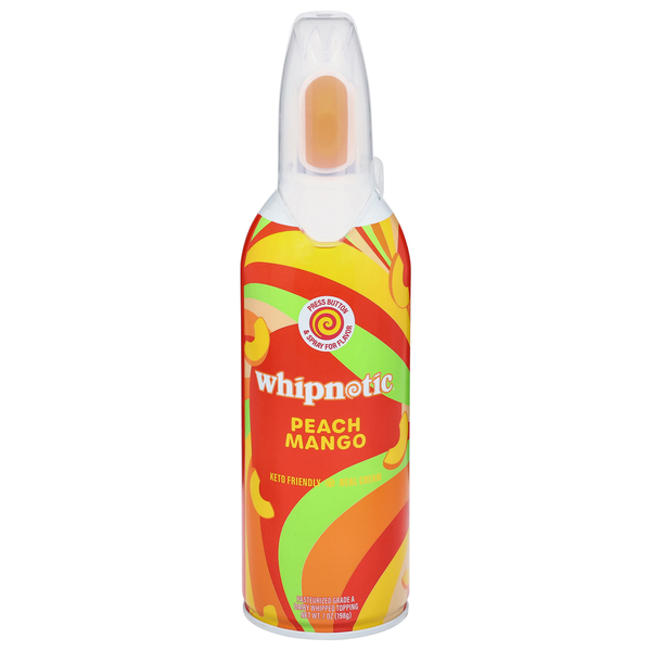 Whipnotic Whipped Topping, Dairy, Peach Mango hero