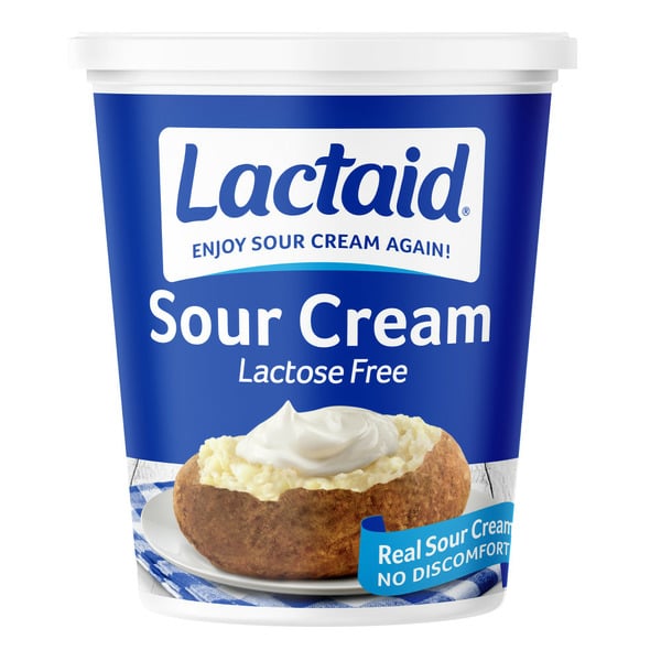 Condiments Lactaid Sour Cream hero