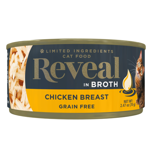 Cat Food & Care Reveal Natural Wet Cat Food, Chicken Breast in Broth hero