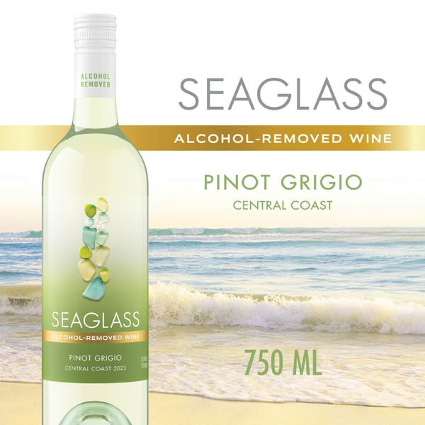 SEAGLASS Alcohol Removed Pinot Grigio hero