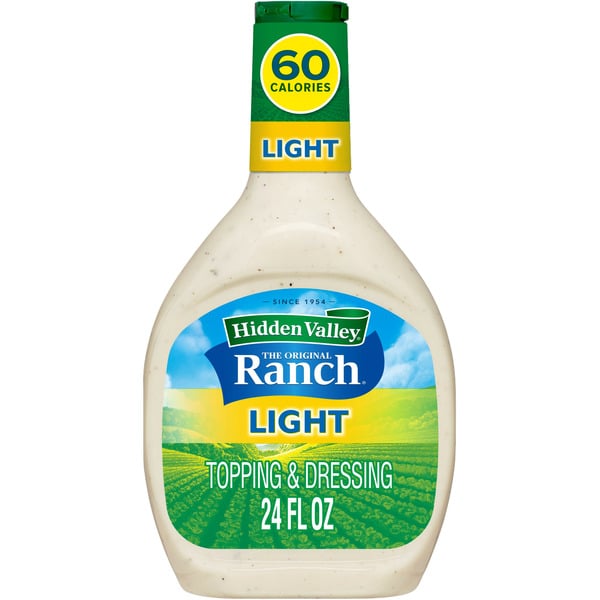 Salad Dressing & Toppings Hidden Valley Original Ranch® Light Salad Dressing & Topping hero