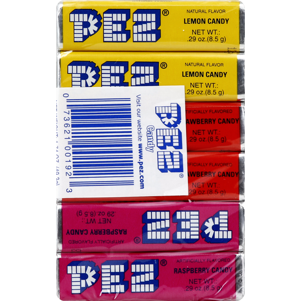 Candy & Chocolate PEZ Assorted Fruit Candy hero