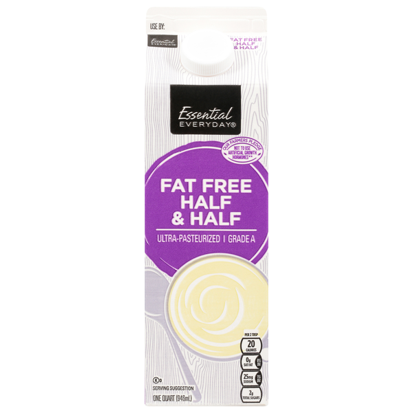 Cream Essential Everyday Half & Half, Fat Free hero