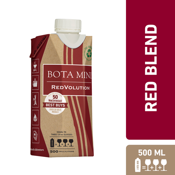 Single Serve Wines Bota Box Red Wine Blend, RedVolution hero