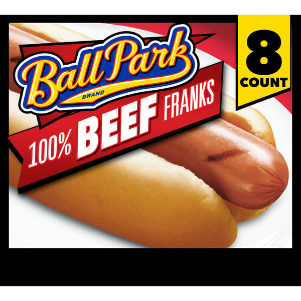 Hot Dogs & Sausage Ball Park Beef Franks hero