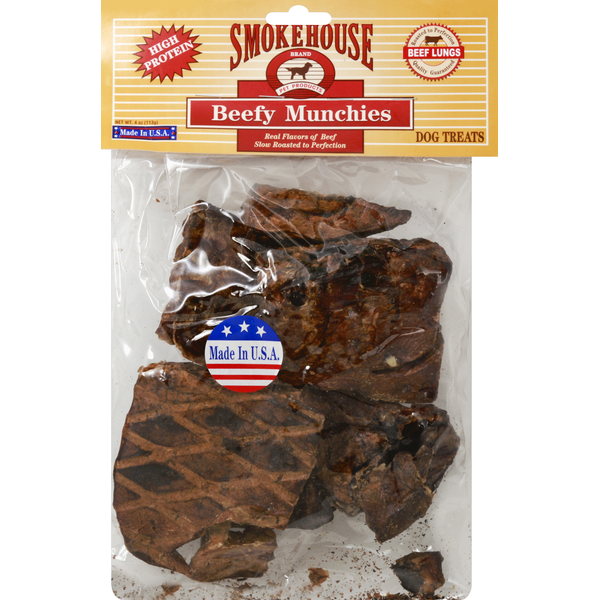 Dog Food & Care Smokehouse Dog Treats, Beef Munchies hero