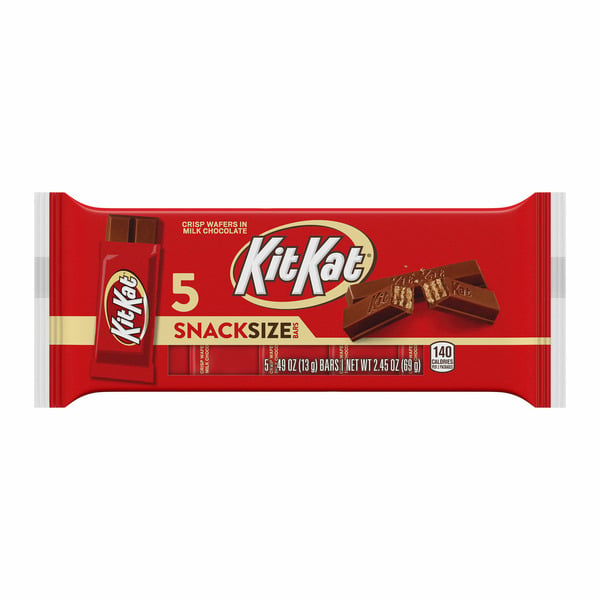 Candy & Chocolate Kit Kat Milk Chocolate Wafer Snack Size Candy hero