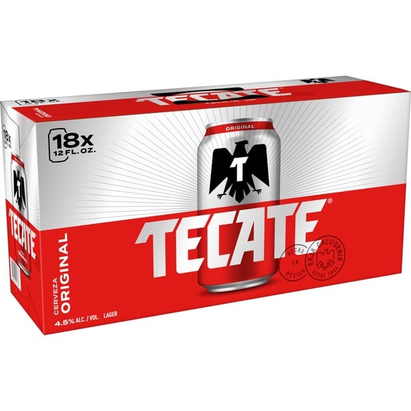 Beers & Coolers Tecate Original Mexican Lager Beer hero