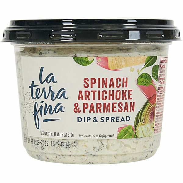 Dips & Spreads La Terra Fina Spinach Artichoke & Parmesan Dip & Spread hero