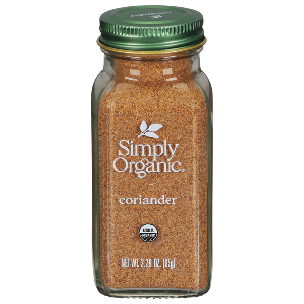 Spices & Seasonings Simply Organic Coriander hero