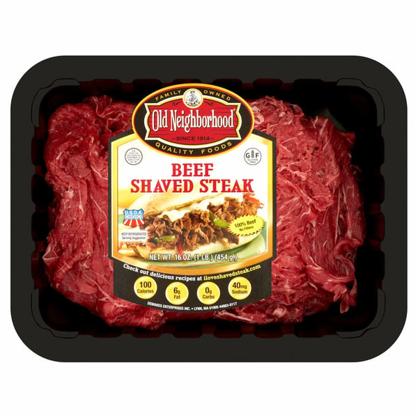 Packaged Meat Old Neighborhood Beef Shaved Steak hero