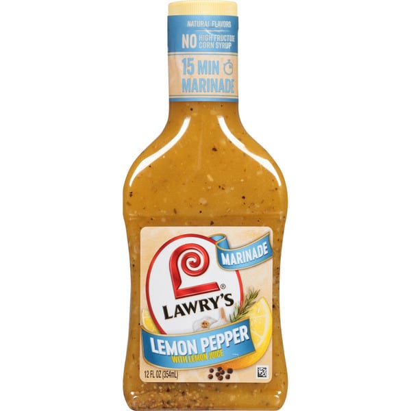 Marinades & Meat Preparation Lawry's® Lemon Pepper With Lemon Marinade hero