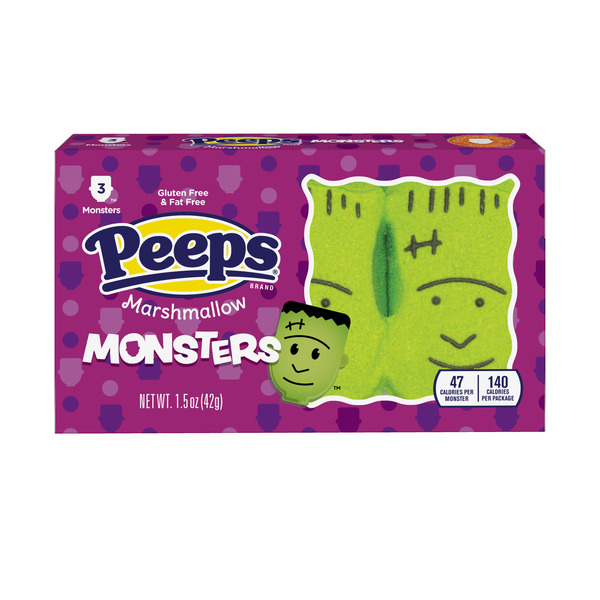 Candy & Chocolate PEEPS Halloween Marshmallow Monsters hero