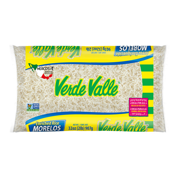 Grains, Rice & Dried Goods Verde Valle Enriched Rice MORELOS hero