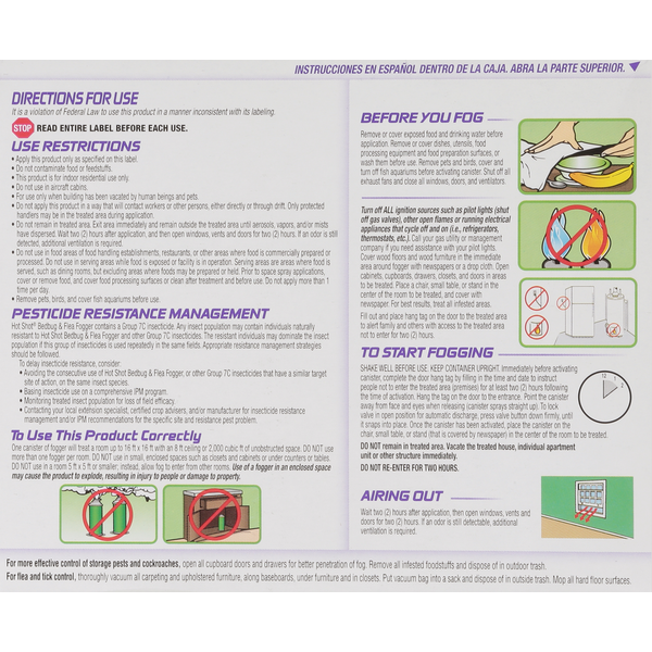 Cub Hot Shot Fogger, Bedbug &amp; Flea Same-Day Delivery or Pickup 