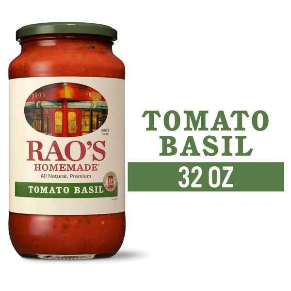 Pasta Sauce Rao's Tomato Basil Sauce hero