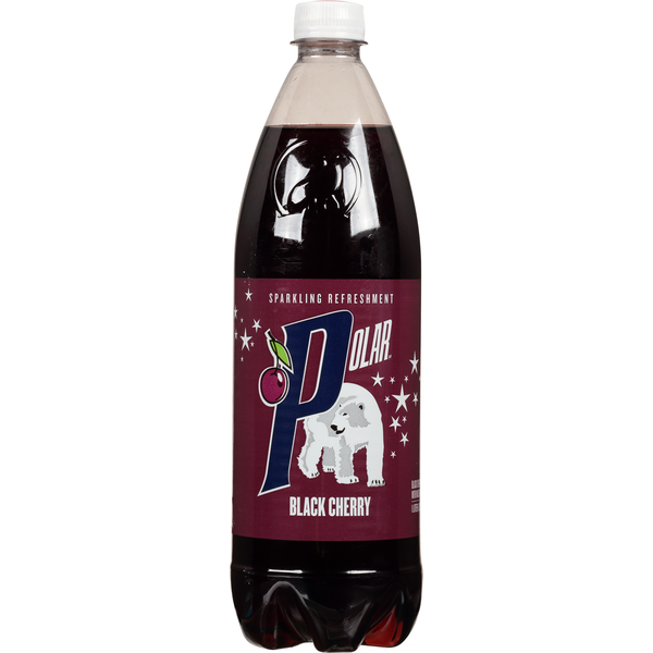 Water, Seltzer & Sparkling Water Polar Soda, Black Cherry hero