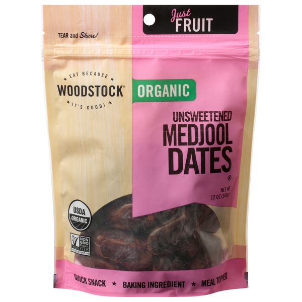 Nuts, Seeds & Dried Fruit WOODSTOCK Madjool Dates, Unsweetened hero