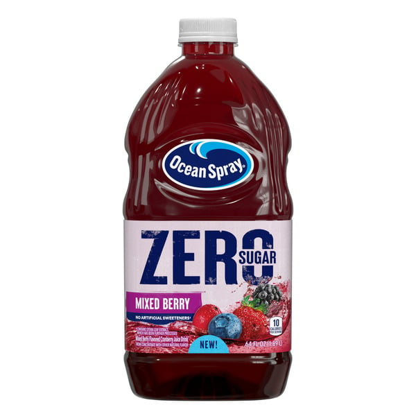 Juice & Nectars Ocean Spray ZERO Sugar Mixed Berry Juice Drink hero