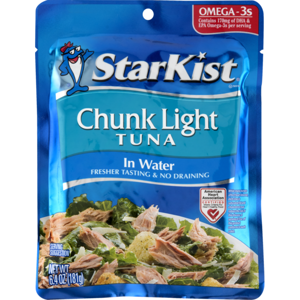 Canned Meat, Seafood & Beans StarKist® Chunk Light Tuna in Water hero