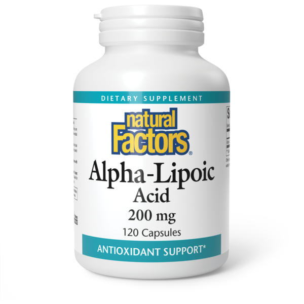 Antioxidants Natural Factors Alpha-Lipoic Acid hero