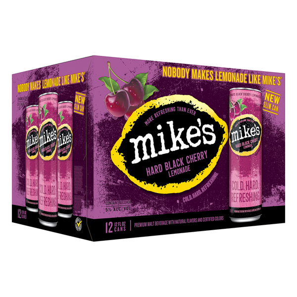 Beers & Coolers Mike's Hard Lemonade Black Cherry Lemonade Mike's Hard Black Cherry Lemonade hero