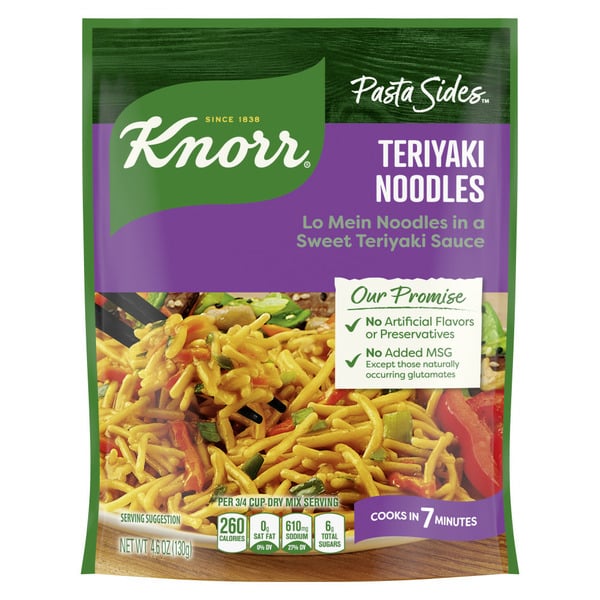 Instant Foods Knorr Pasta Sides Teriyaki Noodles hero